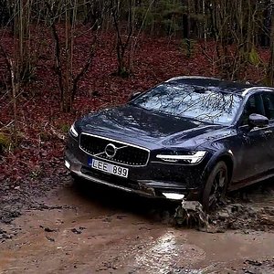 Volvo offroad party. Volvo AWD power. Volvo in mud.