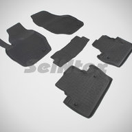 Резиновые коврики SeinTex с высоким бортом (ковш) Volvo XC70 III, XC60 I, S60 II, V60 I