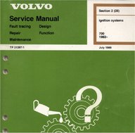 Сервис - мануал по впрыску Volvo 700 серии с 1982 по 1989 гг